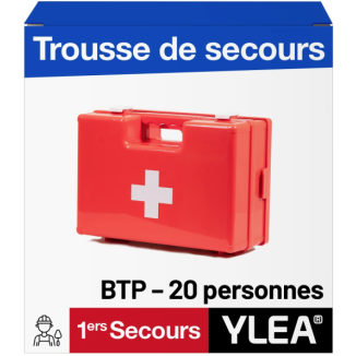 Trousse de secours BTP YLEA - 20 personnes