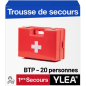 Trousse de secours BTP YLEA - 20 personnes