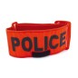 Brassard orange fluo Police avec RIO