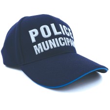 CASQUETTE ETE POLICE MUNICIPALE MARINE MESH 