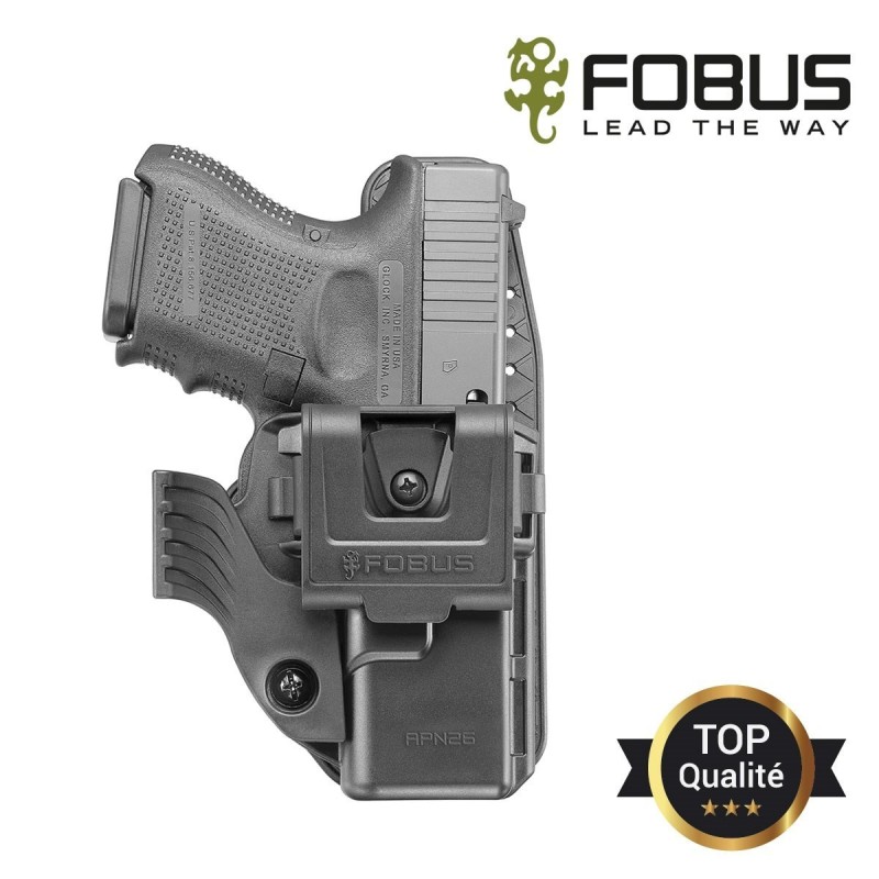 Holster port discret ambidextre pour Glock 26 et 27 