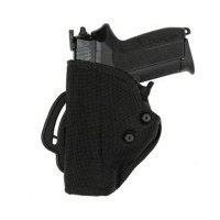 Holster gaucher Cordura ST212 noir pour GLOCK 17/22 