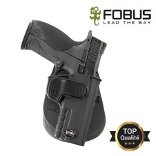 Holster rigide polymère pour Smith Wesson MP9 paddle fixe 