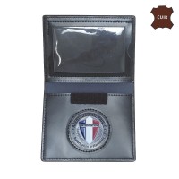 PORTE FEUILLE AGENT SECURITE PRIVEE 2 VOLETS AVEC CARTE NAVIGO 