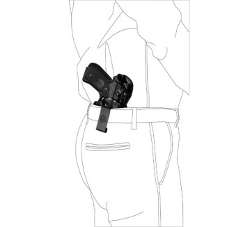 Holster ambidextre inside Cordura IA264 noir