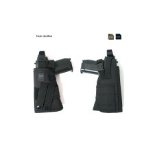 Holster attaches Molle