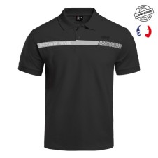 Polo SÉCU-ONE Sécurité Privée noir