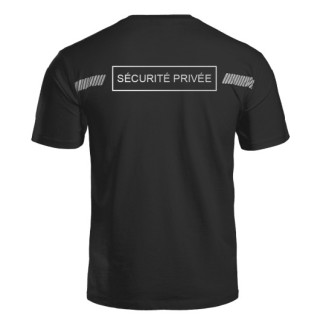 T-shirt SÉCU-ONE Sécurité Privée noir