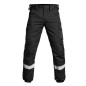 Pantalon V2 SÉCU-ONE bas élastiqué HV-TAPE noir