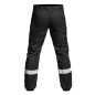 Pantalon SÉCU-ONE bas élastiqué HV-TAPE noir