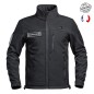 Veste Softshell SÉCU-ONE flap Sécurité Privée noir