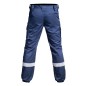 Pantalon V2 SÉCU-ONE bas élastiqué HV-TAPE bleu marine