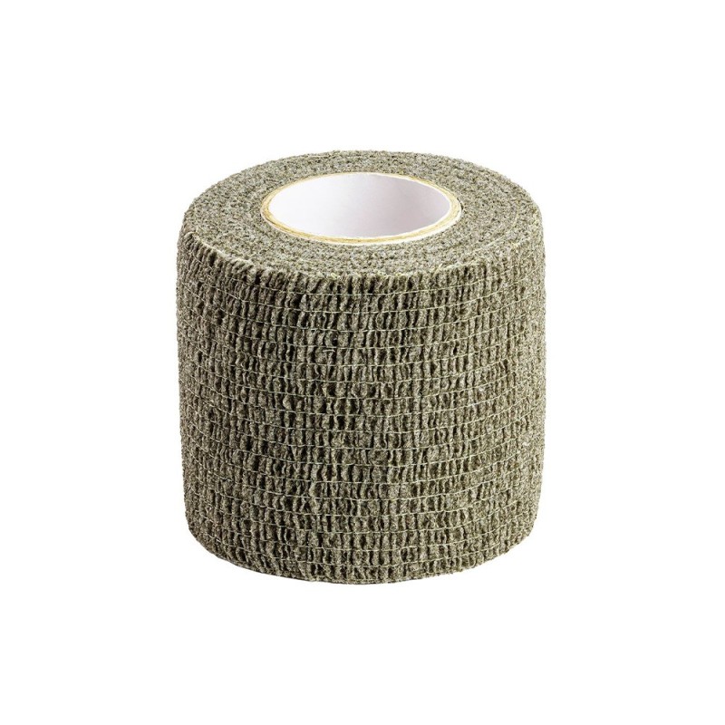 Bande auto-agrippante 5 cm x 4,50 m vert olive 