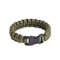 Bracelet de survie paracorde vert olive  Couleur:Vert Olive