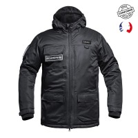 Parka Hardshell SÉCU-ONE WF 150 flap Sécurité Privée noir  Couleur:Noir