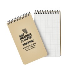 Carnet tout-temps 100 pages 76 x 130 mm tan 