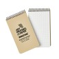 Carnet tout-temps 100 pages 76 x 130 mm tan