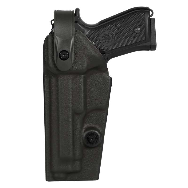 Holster gaucher Vegatek Duty VKD800 noir pour Berreta 92/98 - PAMAS / MAS-G1 