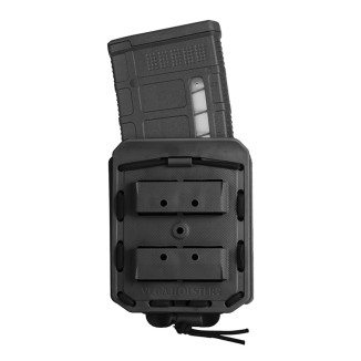 Porte-chargeur simple Bungy 8BL07 noir pour .308/7,62 mm 